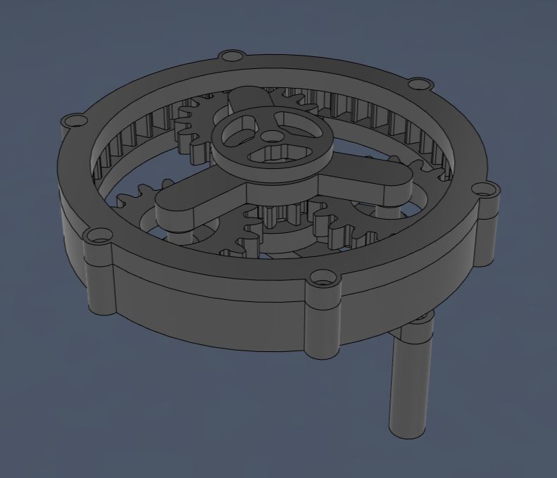 Kompletní model převodovky
