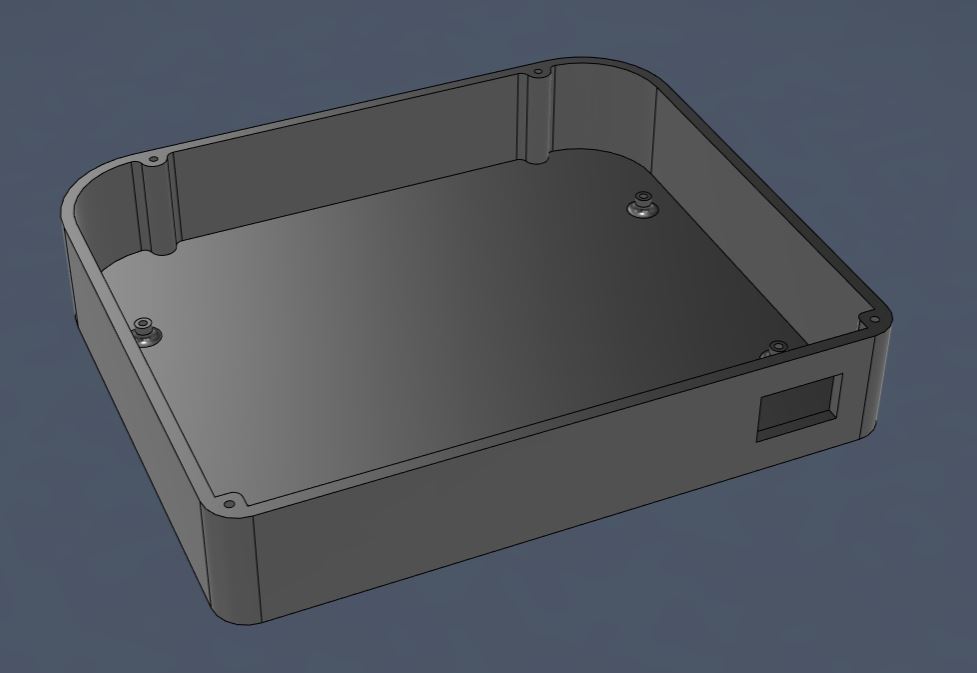 Model krabičky ve Fusion 360
