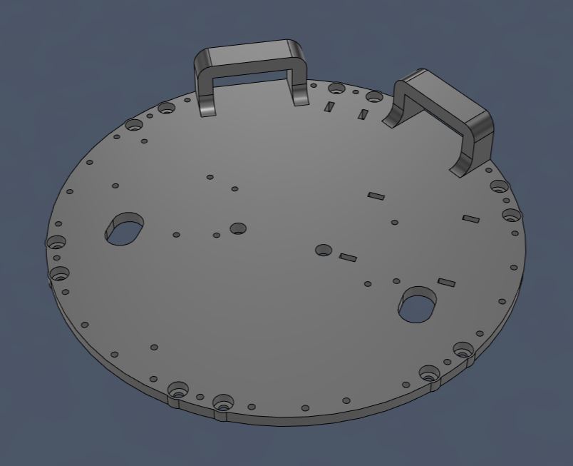 Model patra pro elektroniku ve Fusion 360