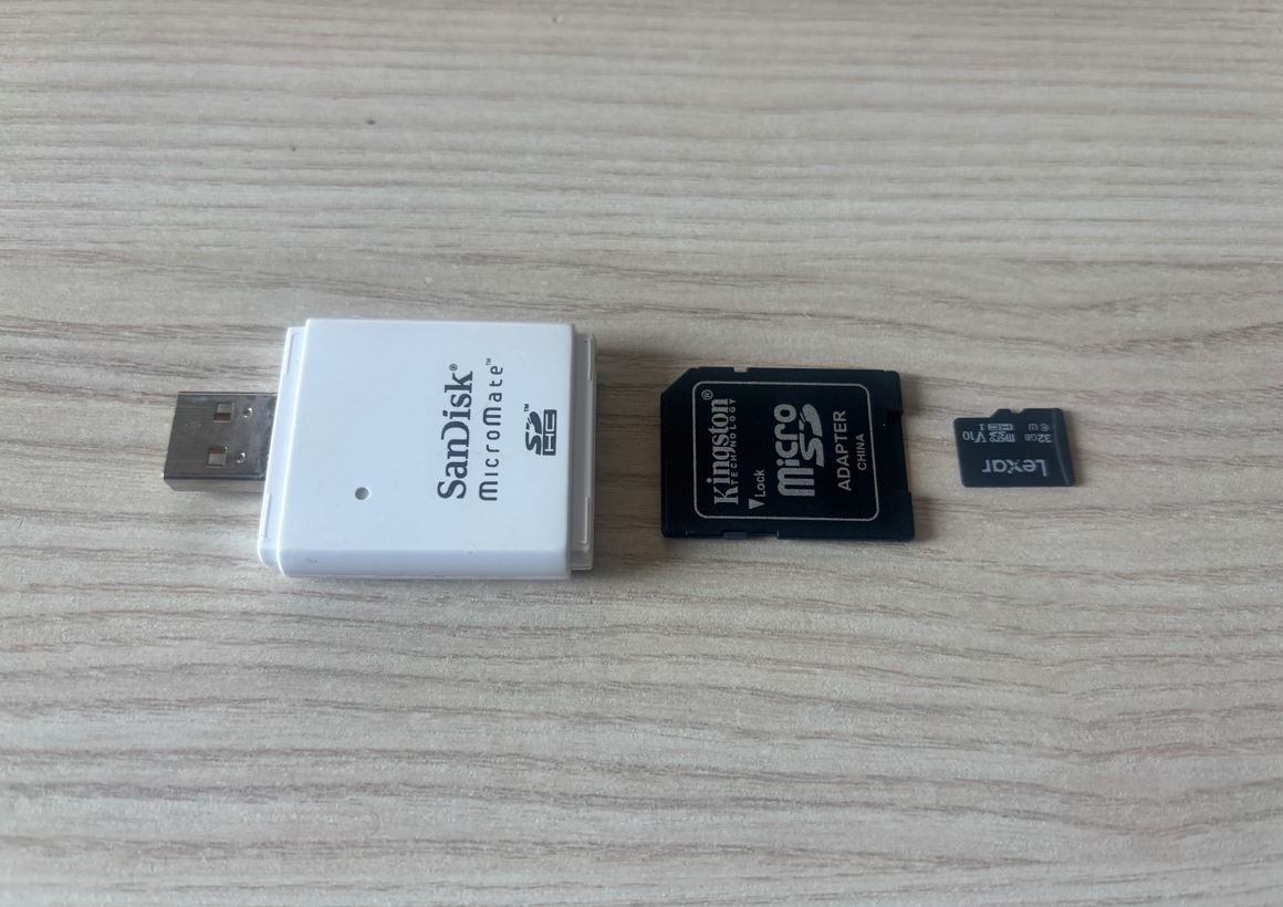 SDkarta a její adaptéry