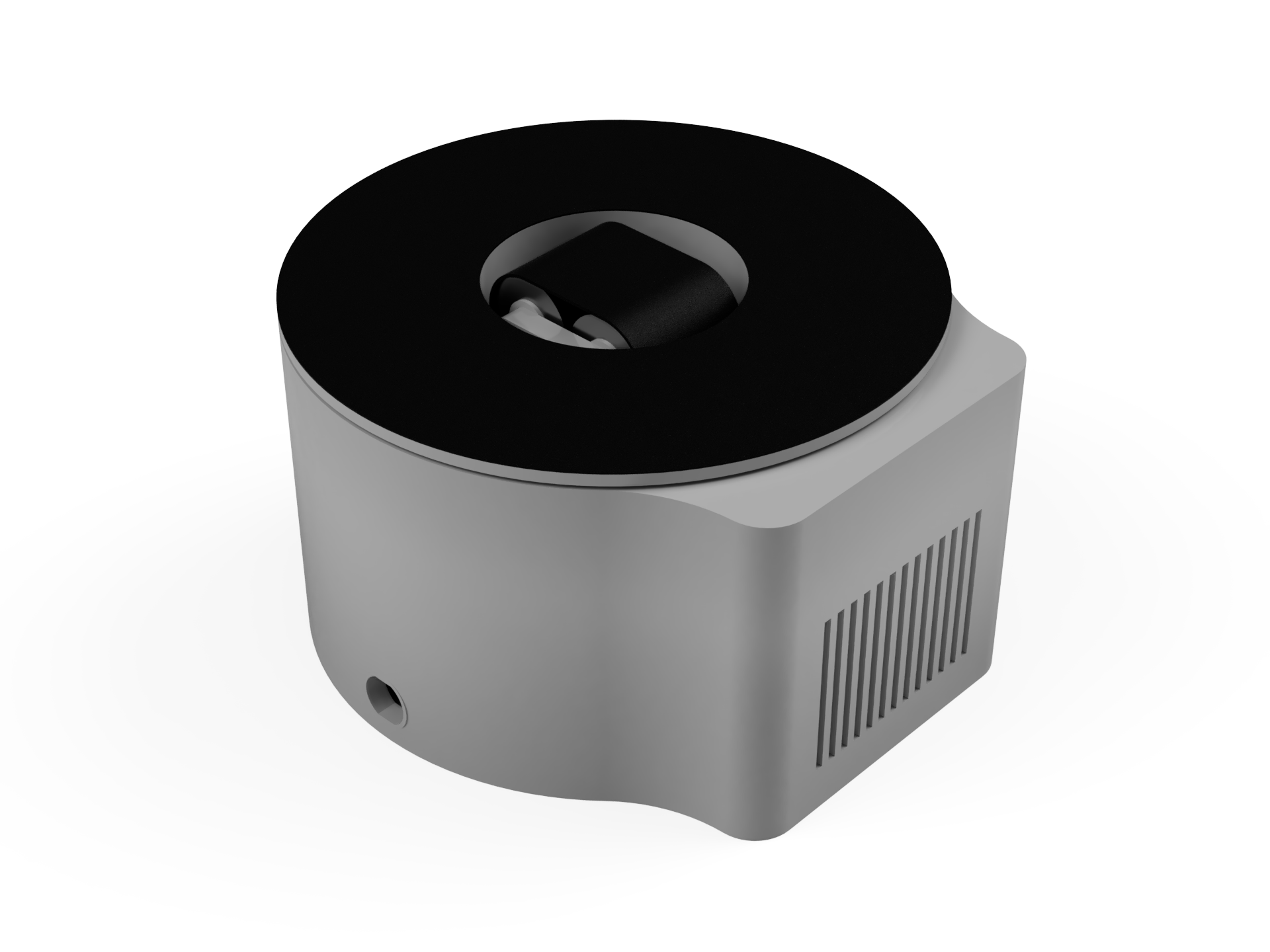 Render modelu přístroje.